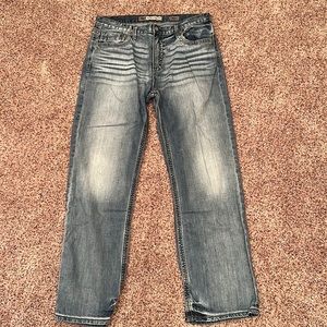 ***Men’s BKE denim Tyler Straight size 36R (36x32)  jeans